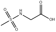 N-(methylsulfonyl)glycine 구조식 이미지