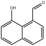 8-Hydroxynaphthalene-1-carboxaldehyde 구조식 이미지