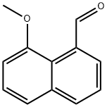8-Methoxynaphthalene-1-carboxaldehyde Structure