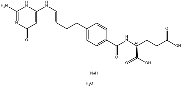 Pemetrexed Disodium Heptahydrate Structure