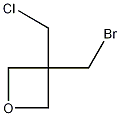3-(bromomethyl)-3-(chloromethyl)oxetane Structure