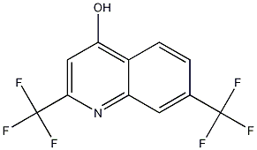 2,7-bis(trifluoromethyl)quinolin-4-ol Structure