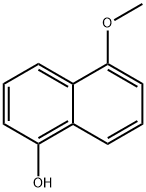 5-메톡시-1-나프탈레놀 구조식 이미지