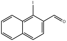 1-Iodonaphthalene-2-carboxaldehyde Structure