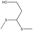 3,3-bis(methylthio)-1-propanol 구조식 이미지