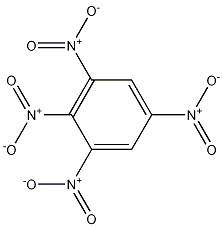 1,2,3,5-테트라니트로벤젠 구조식 이미지