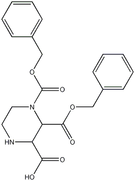 370891-25-1 1,2-bis(benzyloxycarbonyl)piperazine-3-carboxylic acid