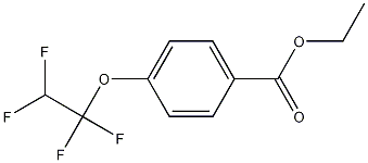 Ethyl 4-(1,1,2,2-tetrafluoroethoxy)benzoate Structure