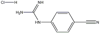 N-(4-Cyanophenyl)guanidine hydrochloride Structure
