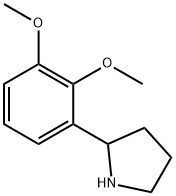 2-(2,3-dimethoxyphenyl)pyrrolidine Structure