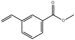 Benzoic acid, 3-ethenyl-, methyl ester 구조식 이미지
