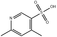 4,6-디메틸피리딘-3-술폰산 구조식 이미지