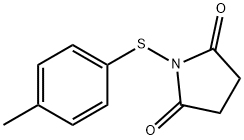 1-(p-tolylthio)pyrrolidine-2,5-dione Structure