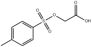 2-(p-Toluenesulfonyloxy)acetic Acid 구조식 이미지