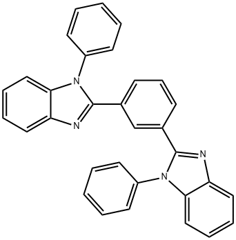 1, 3-bis(1-phenylbenzimidazol-2-yl)benzene Structure