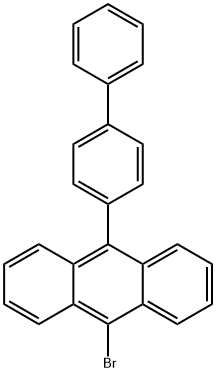 9-[1,1'-biphenyl]-4-yl-10-bromo-anthracene Structure
