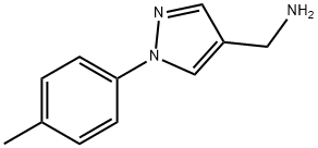 (1-p-tolyl-1H-pyrazol-4-yl)methanamine 구조식 이미지