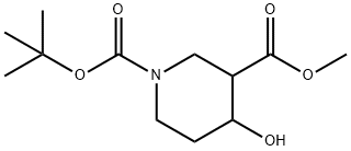 406212-51-9 Methyl N-Boc-4-hydroxypiperidine-3-carboxylate