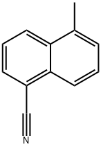 1-Cyano-5-methylnaphthalene Structure