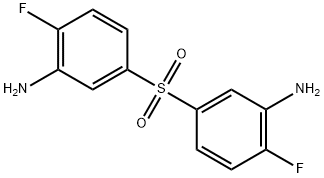 3,3'-Sulfonylbis[6-fluoroaniline] 구조식 이미지