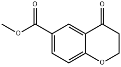 메틸4-옥소크로만-6-카르복실레이트 구조식 이미지