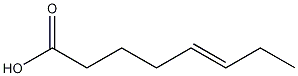 (E)-5-Octenoic acid Structure