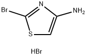 2-브로모티아졸-4-아민하이드로브로마이드 구조식 이미지