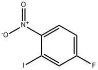 4-Fluoro-2-iodo-1-nitrobenzene 구조식 이미지