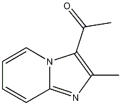 3-Acetyl-2-methylimidazo[1,2-a]pyridine 구조식 이미지