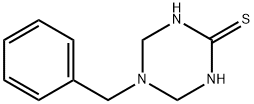 5-Benzylhexahydro-1,3,5-triazine-2-thione Structure