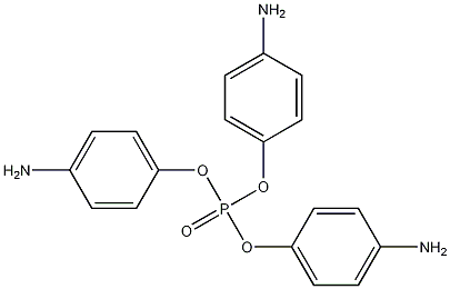 phosphoric acid tris(4-aminophenyl) ester 구조식 이미지