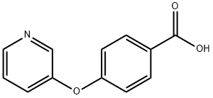 4-(PYRIDIN-3-YLOXY)벤조산 구조식 이미지