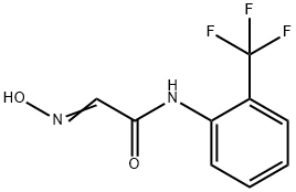 N-(2-trifluoromethylphenyl)-2-oxyiminoacetamide Structure