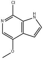 7-chloro-4-methoxy-1H-pyrrolo[2,3-c]pyridine Structure