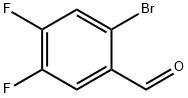 2-Bromo-4,5-difluorobenzaldehyde Structure