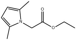 Ethyl 2,5-dimethylpyrrole-1-acetate Structure