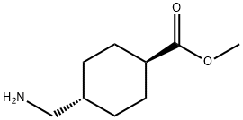 (1r,4r)-메틸4-(아미노메틸)사이클로헥산카복실레이트 구조식 이미지