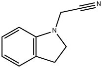 1-(시아노메틸)인돌린 구조식 이미지