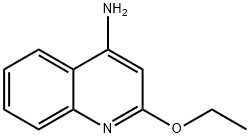 4-아미노-2-에톡시퀴놀린 구조식 이미지