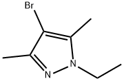 4-bromo-1-ethyl-3,5-dimethyl-1H-pyrazole Structure