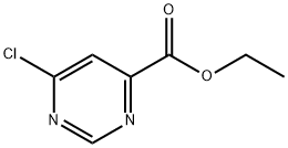 에틸6-클로로피리미딘-4-카르복실레이트 구조식 이미지