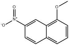 1-Methoxy-7-nitronaphthalene Structure