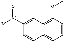 1-메톡시-7-니트로나프탈렌 구조식 이미지