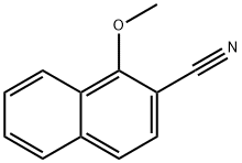 1-Methoxy-2-cyanonaphthalene Structure