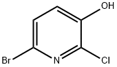 6-브로모-2-클로로-5-하이드록시피리딘 구조식 이미지