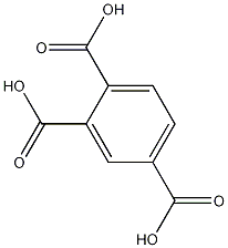 Trimellitic acid Structure