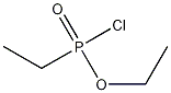 ETHYLPHOSPHONOCHLORIDICACIDETHYLESTER Structure