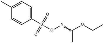 N-[[(4-Methylphenyl)sulfonyl]oxy]-ethanimidic acidethylester Structure