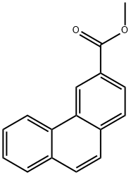 Methyl phenanthrene-3-carboxylate Structure