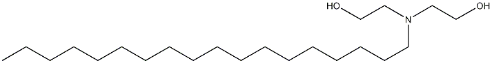 Stearyldiethanolamine Structure